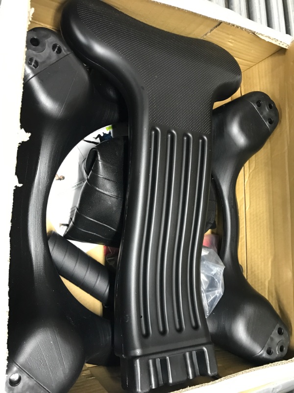 Photo 1 of Gaiam Classic Balance Ball Chair – Exercise Stability Yoga Ball Premium Ergonomic Chair for Home and Office Desk with Air Pump, Exercise Guide and Satisfaction Guarantee Black