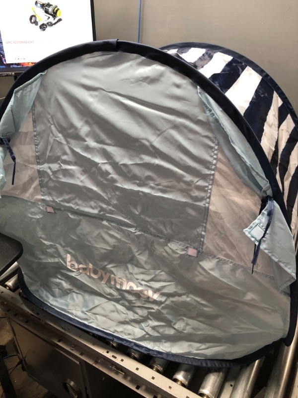 Photo 4 of Babymoov Anti-UV Marine Tent UPF 50+ Sun Protection with Pop Up System for Easy Use & Transport (Summer 2023 Edition), Navy