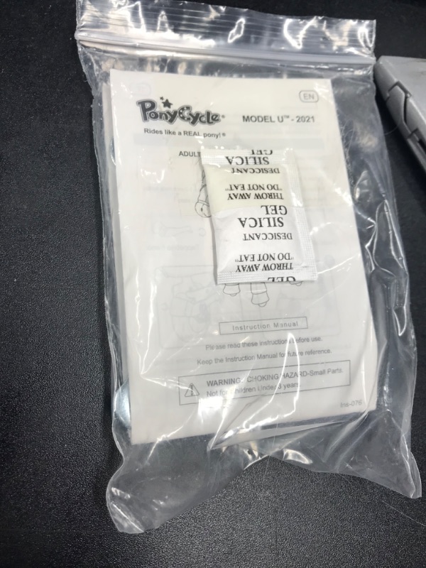 Photo 4 of ***** UNABLE TO TEST **** DAMAGED LEG *****FOR PARTS ONLY ***PonyCycle Ride On Unicorn Toys with Brake for Girls Giddy up Riding Pony Cycle (Pink, Size 3 for Age 3-5) Pink Size 3 for Age 3-5