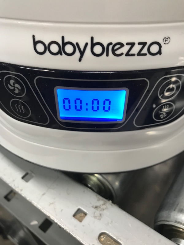 Photo 3 of Baby Brezza Baby Bottle Sterilizer and Dryer Machine – Electric Steam Sterilization - Universal Fit - Pacifiers, Glass, Plastic, and Newborn Feeding Bottles