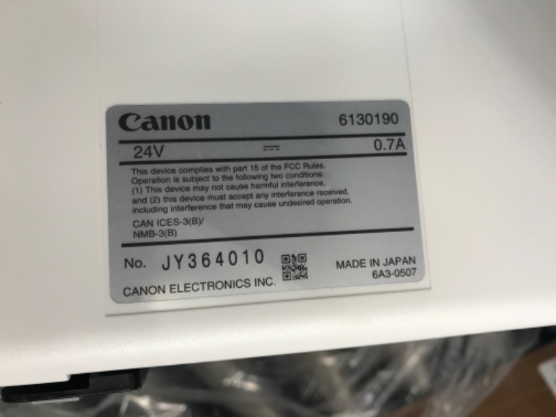 Photo 2 of Canon imageFORMULA R40 Office Document Scanner For PC and Mac, Color Duplex Scanning, Easy Setup For Office Or Home Use, Includes Scanning Software R40 Document Scanner