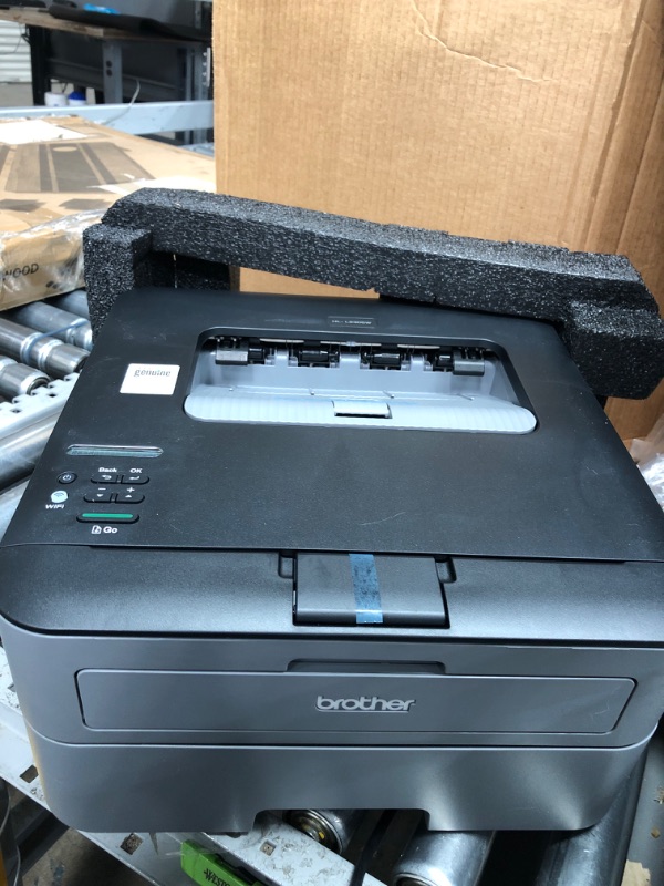 Photo 3 of Brother HLL2305W Compact Mono Laser Single Function Printer with Wireless and Mobile Device Printing (RHLL2305W) (Renewed) Renewed: HLL2305W (Wireless)