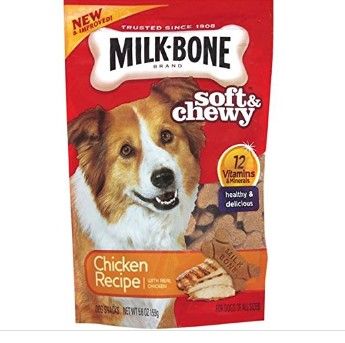 Photo 1 of ***Expires 10/25/23***
Delmon 799042 5.6 Oz Milk-Bone Drum Stick Soft & Chewy Chicken Treat - Pack of 10
