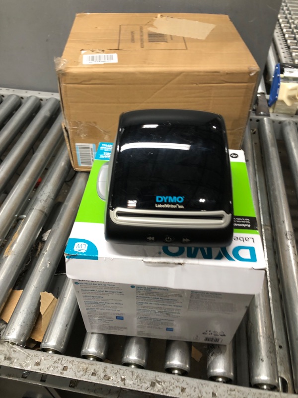 Photo 2 of DYMO LabelWriter 5XL Label Printer, Automatic Label Recognition, Prints Extra-Wide Shipping Labels (UPS, FedEx, USPS) from Amazon, eBay, Etsy, Poshmark, and More, Perfect for eCommerce Sellers LabelWriter 5XL Thermal Label Printers