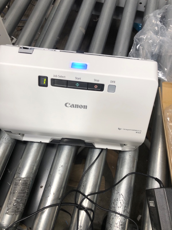 Photo 4 of Canon imageFORMULA R40 Office Document Scanner For PC and Mac, Color Duplex Scanning, Easy Setup For Office Or Home Use, Includes Scanning Software R40 Document Scanner