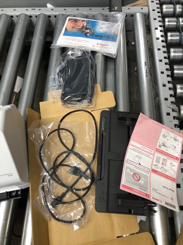Photo 1 of Canon imageFORMULA R40 Office Document Scanner For PC and Mac, Color Duplex Scanning, Easy Setup For Office Or Home Use, Includes Scanning Software R40 Document Scanner