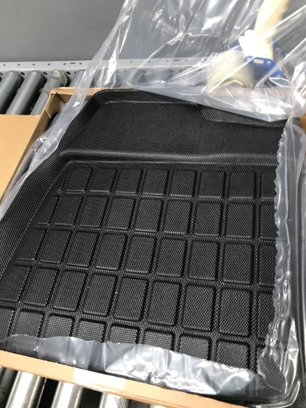 Photo 2 of BASENOR Tesla Model 3 Cargo Mat All-Protection Heavy Duty Rear Trunk Liner 2016-2023 GEN 2 2016-2023 Trunk Liner