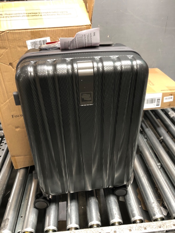 Photo 1 of Hanke Upgrade Carry On Luggage Airline Approved, 20'' Lightweight Hardside Suitcase PC Hardshell Luggage with Spinner Wheels & TSA Lock,Carry-On 20-Inch(Graphite Grey) Carry-On 20-Inch Graphite Grey