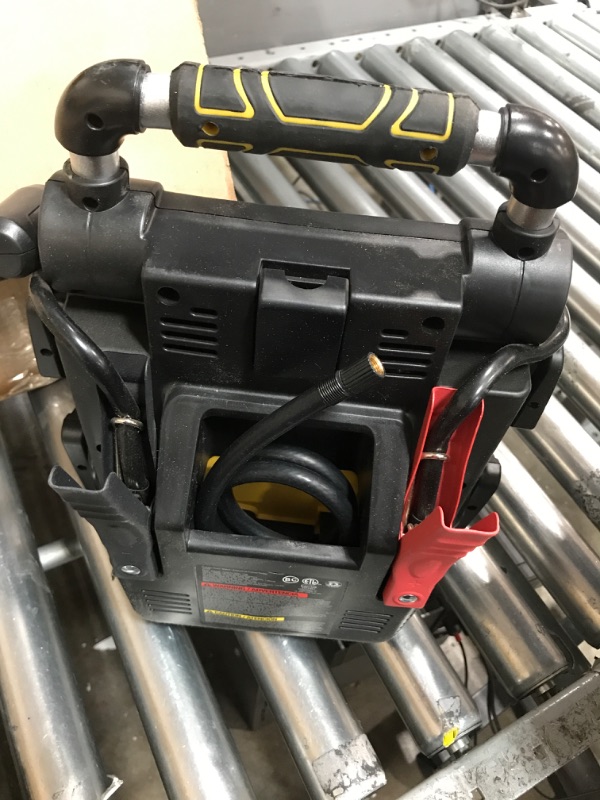 Photo 1 of ***PARTS ONLY*** Stanley J5cpd Jump Starter/Power Station 1200 Peak Amp with 500 Watt Inverter