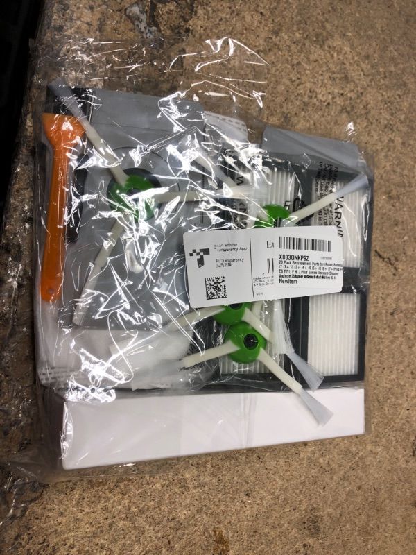 Photo 1 of 20 Pack Replacement Parts for iRobot Roomba i7 i7+ i3 i3+ i4+ i6 i6+ i8 i8+ j7+/Plus E5 E6 E7 I, E & J Plus Series Vacuum Cleaner Include 2 Roller Brushes & 4 Filters & 4 Vacuum Bags & 4 Side Brushes