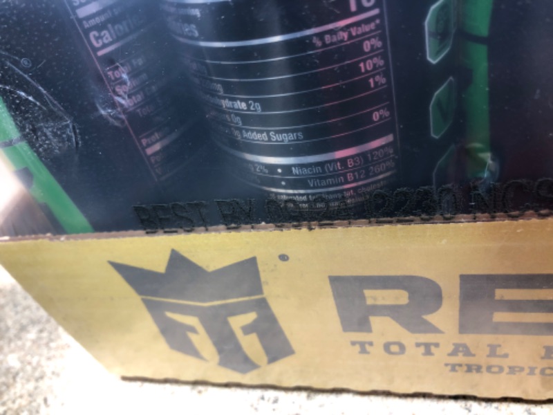 Photo 3 of **EXPIRES 09/2024** REIGN Total Body Fuel, Tropical Storm, Fitness & Performance Drink, 16 Fl Oz (Pack of 12)
