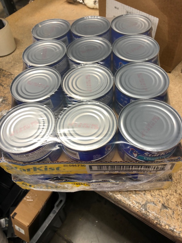 Photo 3 of **EXPIRES 09/15/2026** StarKist  Chunk Light Tuna in Water – 5 oz Can (Pack of 24)
SET OF 2
