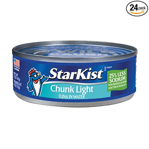 Photo 1 of **EXPIRES 09/15/2026** StarKist  Chunk Light Tuna in Water – 5 oz Can (Pack of 24)
SET OF 2
