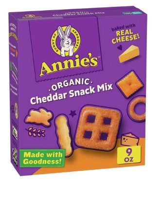 Photo 1 of **EXPIRES MARCH2023** Annie's Organic Cheddar Snack Mix -- 9 oz
SET OF 5