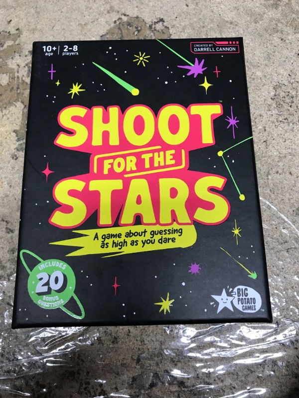 Photo 3 of Big Potato Shoot for The Stars — The Rocket-Powered Trivia Game for Adults and Family — Board Games for Teens, Kids and Aliens Alike