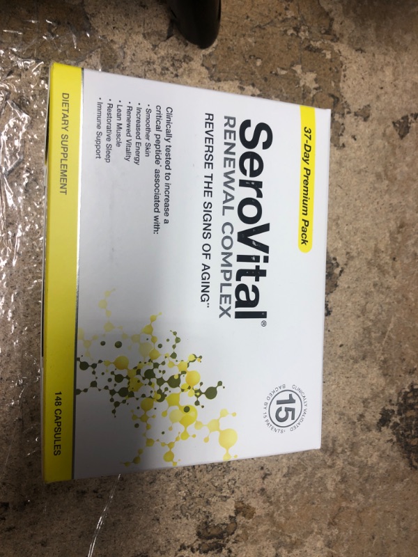 Photo 3 of ***EXP 06/2023*** SeroVital Renewal Complex 148 Count - SeroVital for Women - Renewal Supplements for Women - Female Critical Peptide Support - Revitalizer for Women