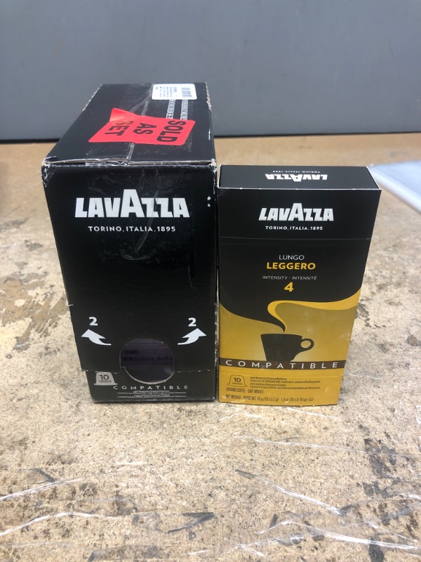 Photo 2 of ***EXP 01/30/2023*** Lavazza Espresso Capsules Compatible with Nespresso Original Machines Variety Pack (Pack of 60) Variety Pack 60