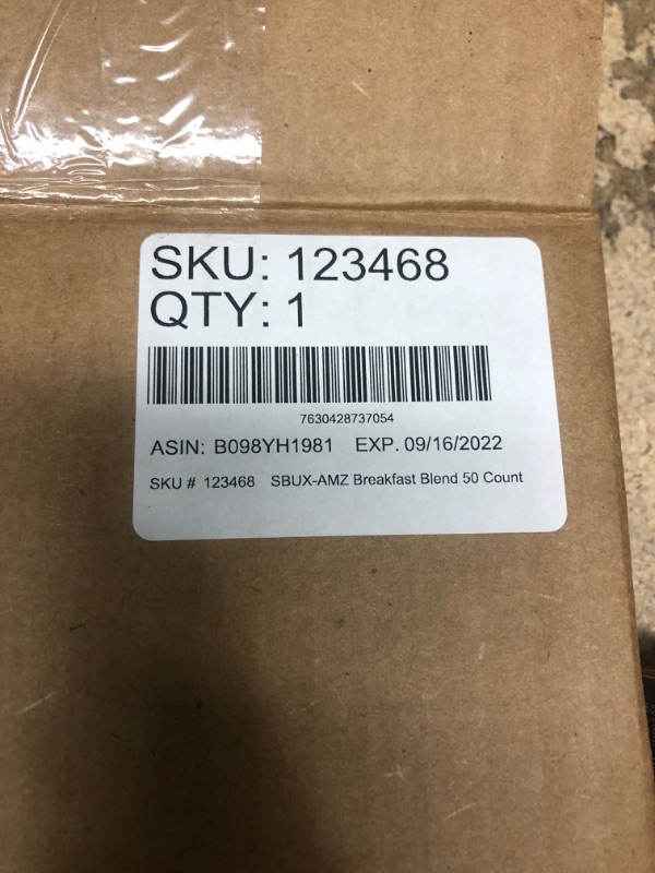 Photo 4 of ***EXP 09/16/2022*** Starbucks by Nespresso Medium Roast Breakfast Blend Coffee (50-count single serve capsules, compatible with Nespresso Original Line System)