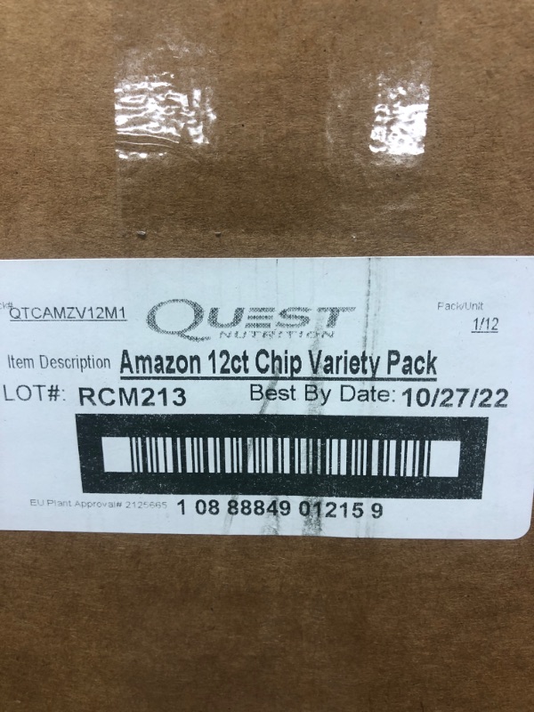 Photo 2 of ***EXP 10/27/22*** Quest Tortilla Style Protein Chips Variety Pack, Chili Lime, Nacho Cheese, Loaded Taco, 1.1 Ounce (Pack of 12)