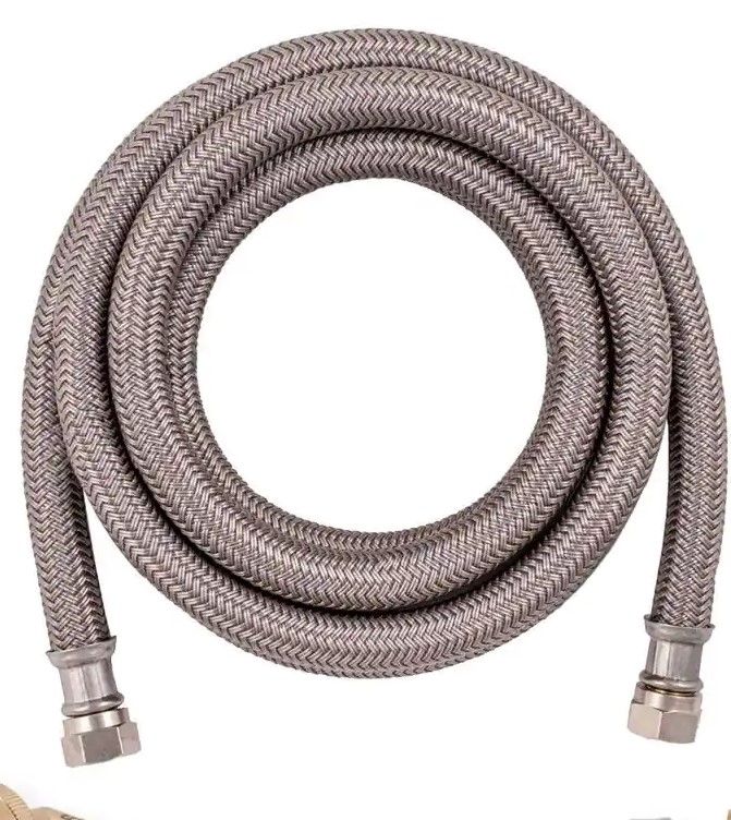 Photo 1 of Supco ?" COMP X ?" COMP 72" Stainless Steel Hose with Ebow, 1406DWSS
