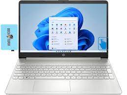 Photo 1 of HP 15-dy4013dx 15.6" Touchscreen HD LED Laptop (Intel i5-1155G7 4-Core 2.50GHz, 12GB RAM, 256GB SSD, Intel Iris Xe, AC WiFi, BT 5.1, SD Reader, Win 11 Home S-Mode) with Dockztorm Dock
