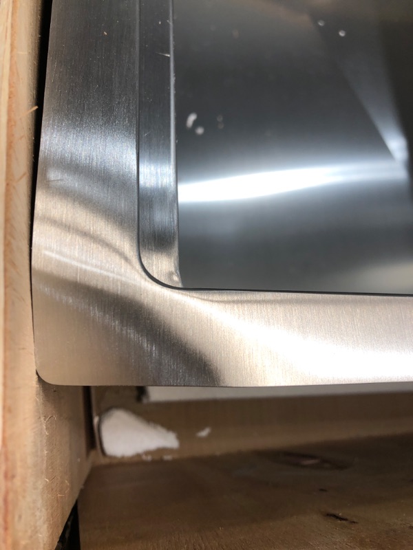 Photo 3 of *** READ COMMENT *** Jshozzy 30-inch Undermount Kitchen Sink Handmade 16 Gauge Stainless Steel Undermount Workstation Sink Deep R10 Single Bowl Kitchen Sink with Right Hand Offset Drain