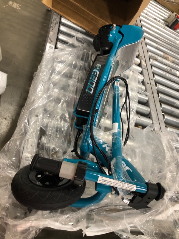Photo 2 of **** FOR PARTS ONLY - NON FUNCTIONAL*** 
Razor E200 Electric Scooter - 8" Air-Filled Tires, 200-Watt Motor, Up to 12 mph and 40 min of Ride Time Standing Ride (E200) Teal