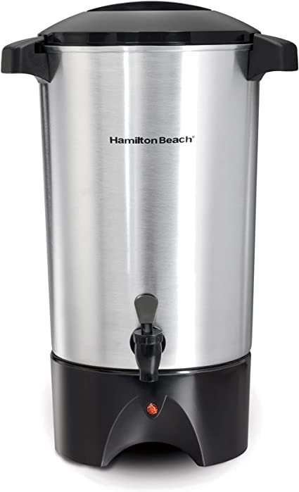 Photo 1 of (NOT FUNCTIONAL )Hamilton Beach 45 Cup Coffee Urn and Hot Beverage Dispenser, Silver