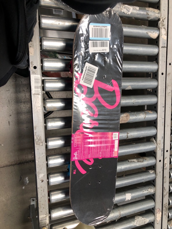 Photo 2 of Barbie Skateboard with Printed Graphic Grip Tape - Great for Kids and Teens, Cruiser Skateboard with ABEC 5 Bearings, Durable Deck, Smooth Wheels