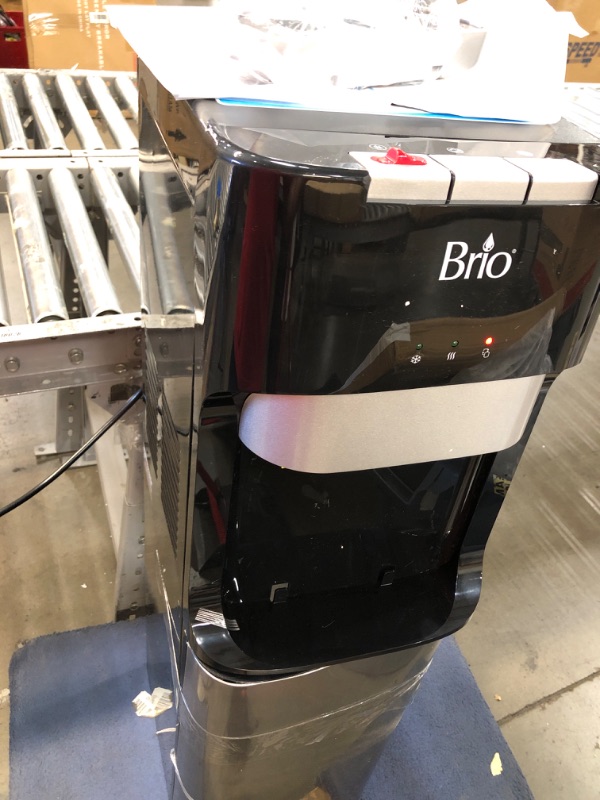 Photo 2 of **DAMAGED**  Brio Bottom Loading Water Cooler Water Dispenser – Essential Series - 3 Temperature Settings - Hot, Cold & Cool Water - UL/Energy Star Approved