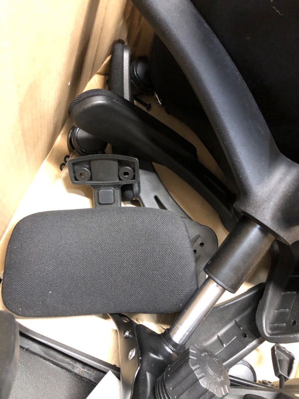 Photo 2 of Black Wheeled Office Chair