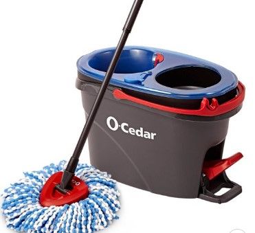 Photo 1 of **USED**  O-Cedar EasyWring RinseClean Spin Mop & Bucket System