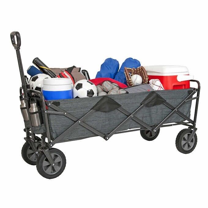 Photo 1 of **MINOR TEAR & WEAR**Mac Sports Extended Folding Wagon Larger Volume Capacity 300lbs Weight Capacity
