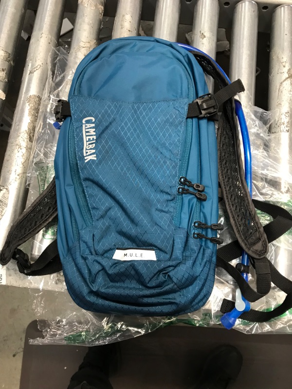 Photo 2 of **USED**CamelBak M.U.L.E. 12 Mountain Biking Hydration Backpack - Easy Refilling Hydration Backpack - Magnetic Tube Trap 100oz
