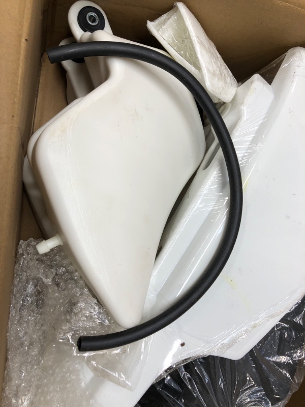 Photo 4 of labwork Plastic Fender Body Seat Gas Tank Replacement for Yamaha PW50 PY50 White ***Pieces are loose in box, unknown if anything is missing.***