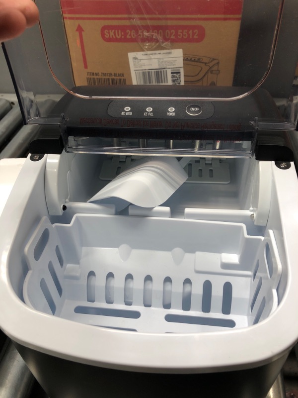 Photo 3 of **PARTS ONLY**
COWSAR Ice Makers Countertop, Portable Ice Maker Machine with Self-Cleaning, 26.5lbs/24Hrs 26.5LBS / 24H 1