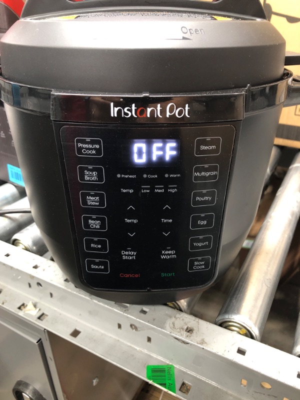 Photo 2 of Instant Pot Duo V6 7-in-1 Electric Multi-Cooker, Pressure Cooker, Slow Cooker, Rice Cooker, Steamer, Sauté, Yogurt Maker, & Warmer, Includes App With Over 800 Recipes, Chrome, 6 Quart 6QT Duo V6