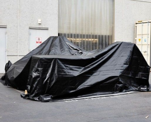 Photo 1 of 20 ft. x 30 ft. Silver  Extreme-Duty, Weather-Resistant Tarp