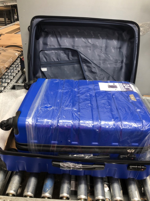 Photo 3 of ** read Notes** Coolife Luggage 3 Piece Set Suitcase Spinner Hardshell Lightweight TSA Lock 4 Piece Set blue