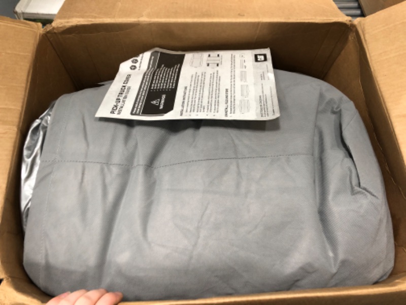 Photo 1 of Caterpillar CAT Workforce Pickup Truck Cover - Waterproof All Weather Outdoor Car Cover 6-Layer Tough Protection for Winter Summer Rain Wind UV Snow for Full Size Crew Cab 264" x 80" x 69"