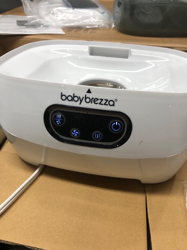 Photo 2 of Baby Brezza Baby Bottle Sterilizer and Dryer Advanced – Electric Steam Sterilization Machine – Universal Sterilizing for All Bottles: Plastic + Glass + Pacifiers + Breast Pump Parts - HEPA Filtration