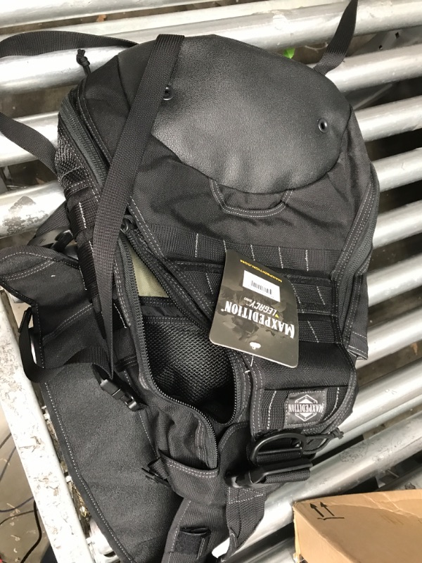 Photo 2 of * NEW* Maxpedition Monsoon Gearslinger Black MILITARY STYKE BACKPACK SCHOOL  