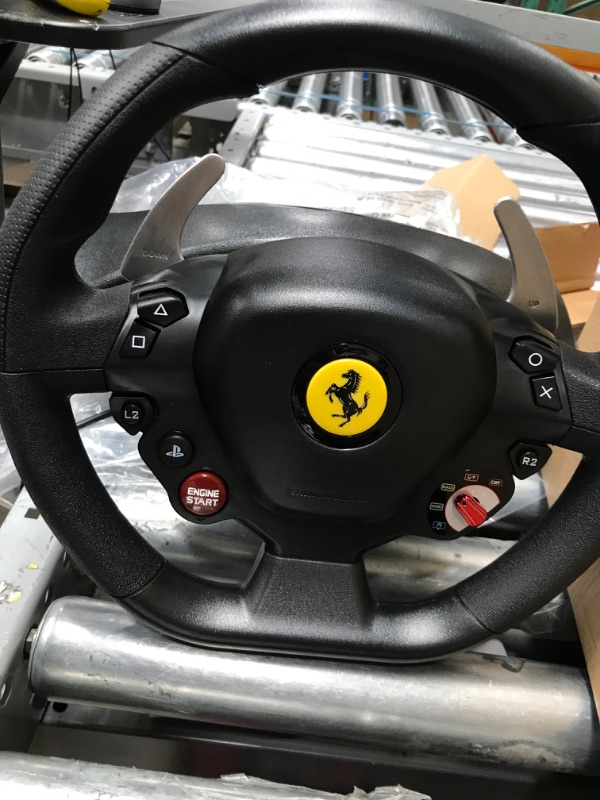 Photo 1 of **USED**
Thrustmaster T80 Ferrari 488 GTB Edition Racing Wheel PS4
