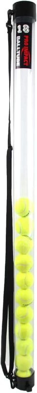 Photo 1 of *READ NOTES*Pro Impact Tennis Ball Pick Up Tube with Shoulder Strap for Tennis Balls Collection, Lightweight, Durable Tennis Ball Pick up, Perfect for Any Level Tennis Player (18 Balls)
