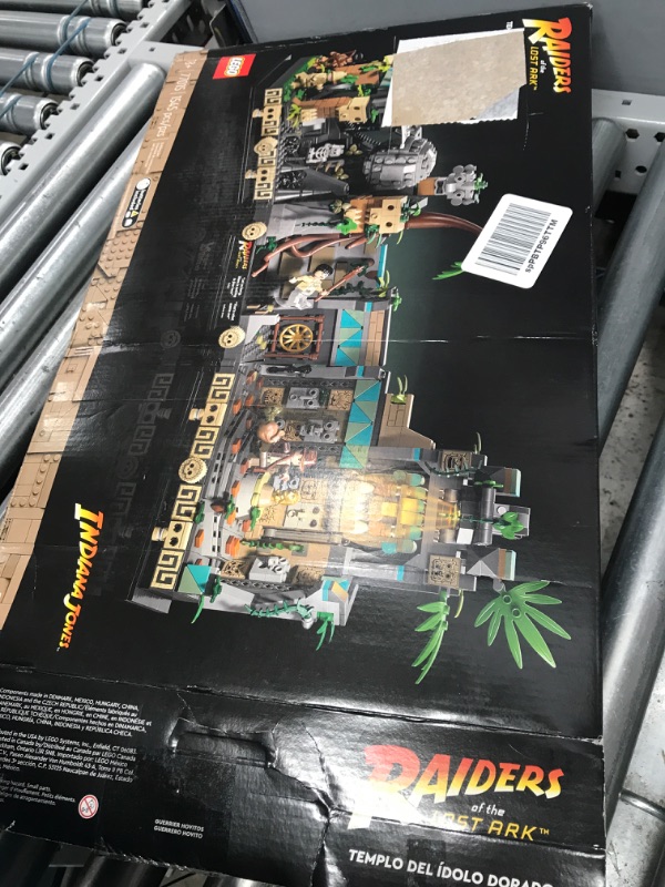 Photo 6 of **ALL BAGS SEALED**  LEGO Indiana Jones Temple of The Golden Idol 77015 Building Project for Adults, Iconic Raiders of The Lost Ark Movie Scene, Includes 4 Minifigures: Indiana Jones, Satipo, Belloq and a Hovitos Warrior