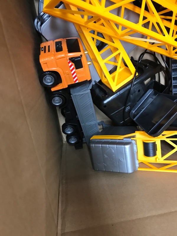 Photo 5 of **USED/POSSIBLE MISSIN PARTS**  Dickie Toys 48" Mega Crane and Truck Vehicle and Playset