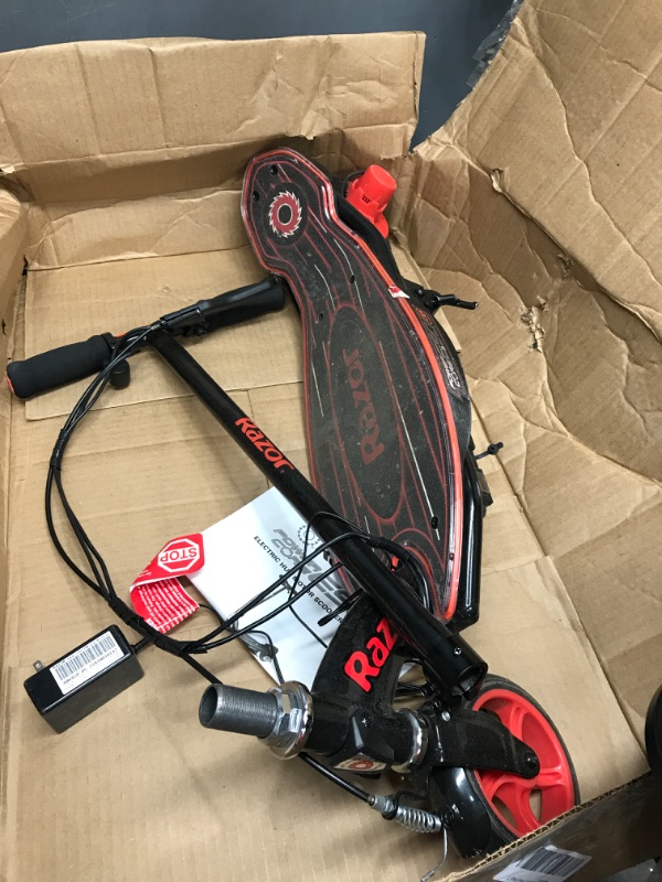 Photo 2 of **DAMAGED** `Razor Power Core E90 Electric Scooter - Hub Motor, Up to 10 mph and 80 min Ride Time, for Kids 8 and Up
