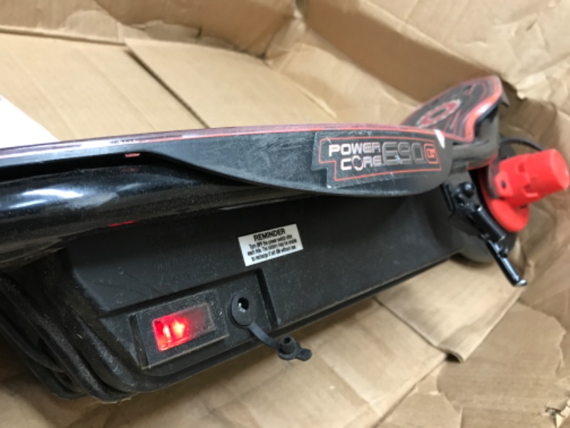 Photo 3 of **DAMAGED** `Razor Power Core E90 Electric Scooter - Hub Motor, Up to 10 mph and 80 min Ride Time, for Kids 8 and Up
