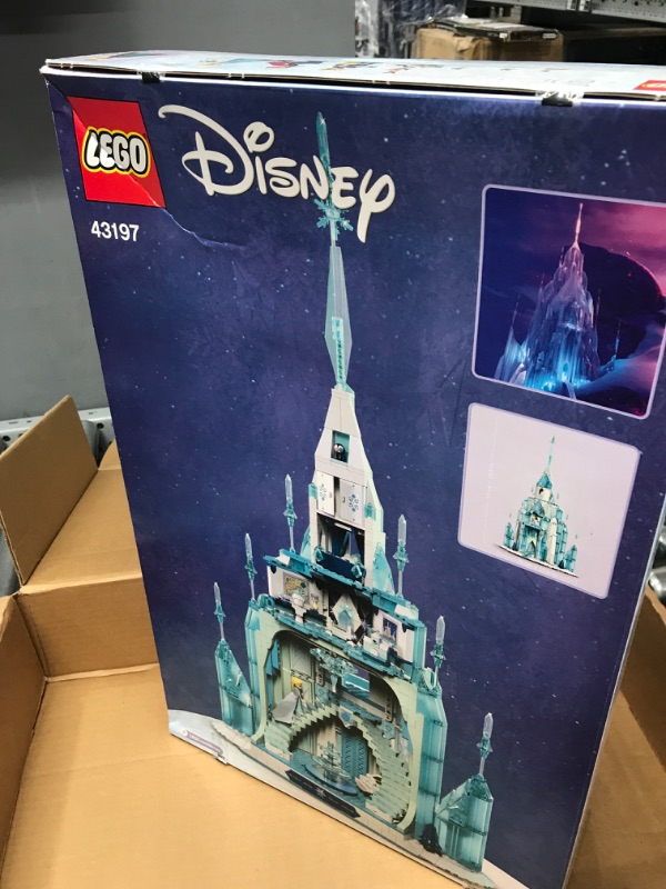 Photo 3 of **FACTORY SEALED**   LEGO Disney Princess: Frozen The Ice Castle 43197 Building Toy Set for Kids, Girls, and Boys Ages 14+ (1709 Pieces) Frustration-Free Packaging