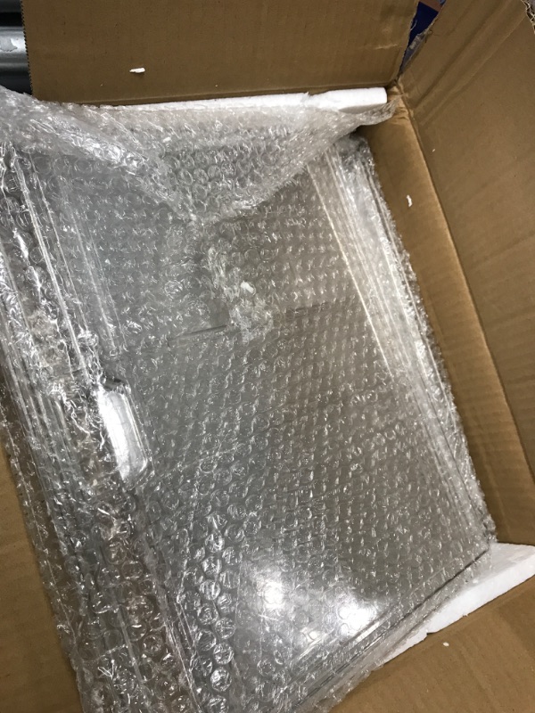 Photo 1 of 4 Packs Plastic Storage Display Cases, Transparent Storage Organizer with Magnetic Door, Stackable Storage for Bags, Cosmetics, Wallets, Cameras, etc. (13.77" x 8.66" x 10.62" )